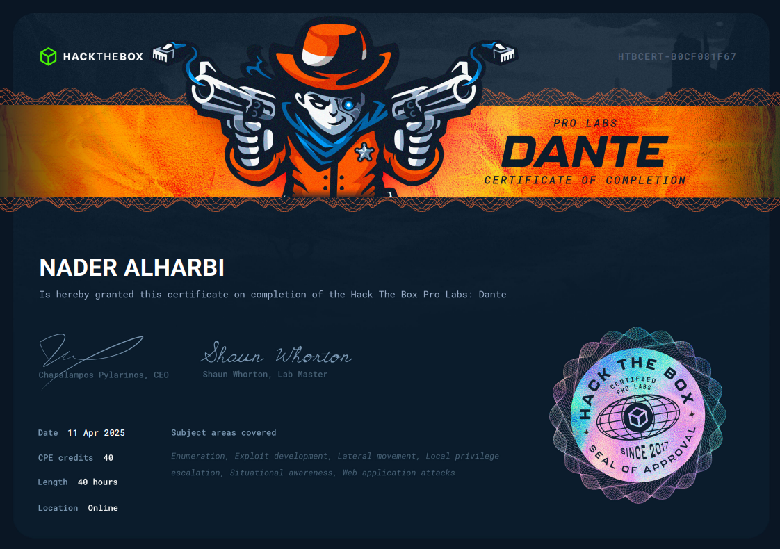 Certification 6